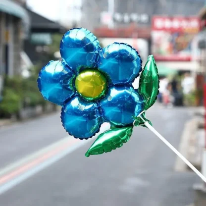 Baloane in forma de floare, 45 cm - imagine 9