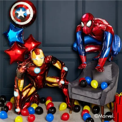 Balon Spiderman, 65x42cm 3D - imagine 3