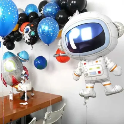 Balon in forma de astronaut, 85 cm - imagine 3