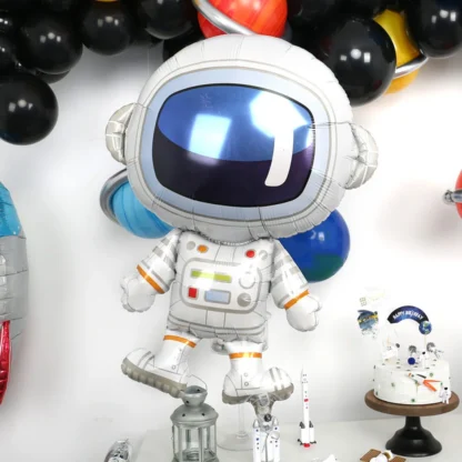 Balon in forma de astronaut, 85 cm - imagine 2