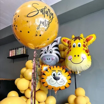 Balon cap Girafa, 55-65 cm - imagine 3