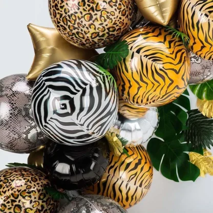 Balon animal print, sfera, 56 cm - imagine 6