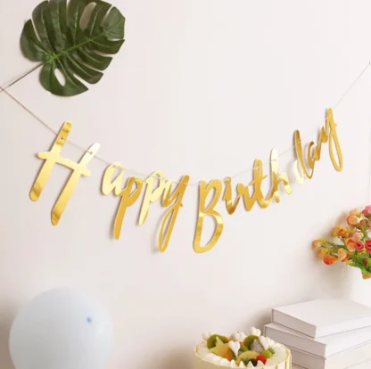 Ghirlanda decorativa Happy Birthday - imagine 8