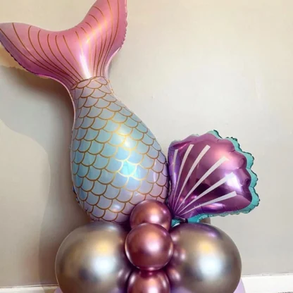 Set aranjament baloane Sirena - imagine 2