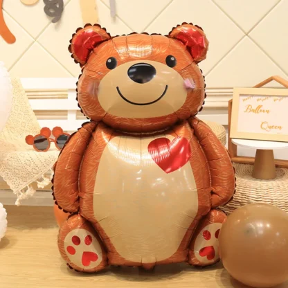 Balon figurina Ursulet, 68x90cm - imagine 2