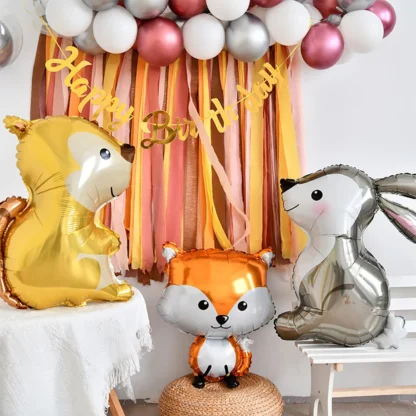 Balon folie figurina Veverita, 56 cm - imagine 3