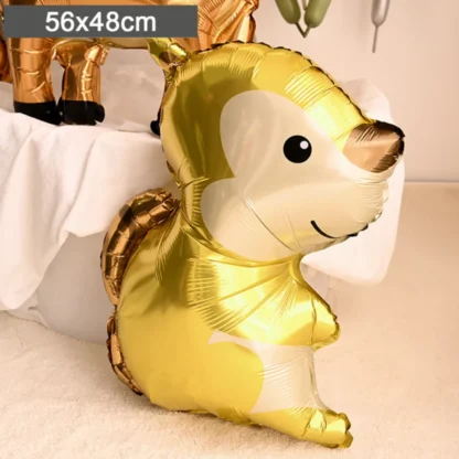 Balon folie figurina Veverita, 56 cm - imagine 2