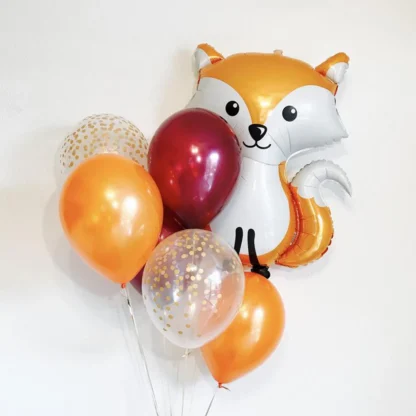 Balon folie figurina Vulpita, 56 cm - imagine 3