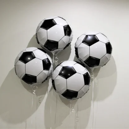 Balon folie Minge de Fotbal, rotund, 45 cm - imagine 2
