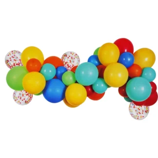 Ghirlanda 38 baloane multicolore