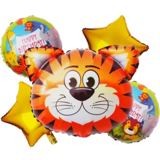 Set 5 baloane folie Tigrisor