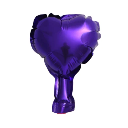 Baloane in forma de inimioare, 12 cm - imagine 2