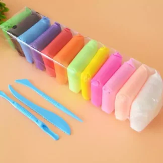 Plastilina pentru modelaj, 12 culori, 130 gr.
