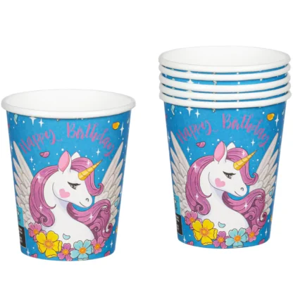 Set 10 pahare Unicorn, model 3 - imagine 2