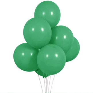 Baloane latex de 12 cm, Verde Army, 10 bucati, cod culoare #013