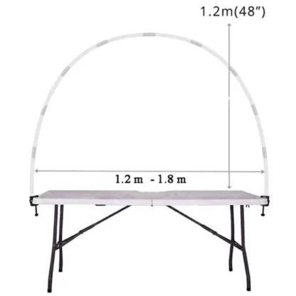 Suport de masa pentru arcada baloane, 1.2 - 1.8 m - imagine 4