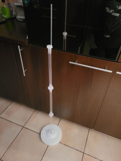 Suport cu 19 bete baloane folie si latex, 1.6 m - imagine 5
