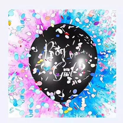 Balon latex Gender Reveal, 90 cm - imagine 3