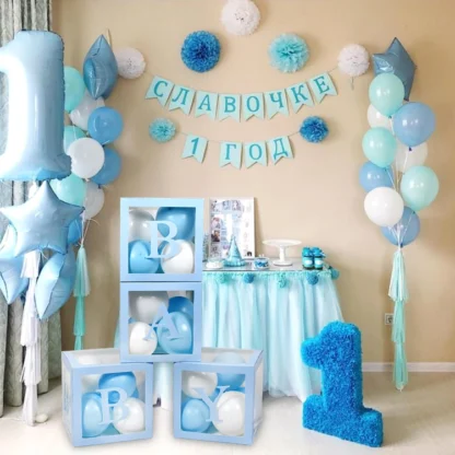 Set 4 cutii culoare roz, Baby - imagine 4