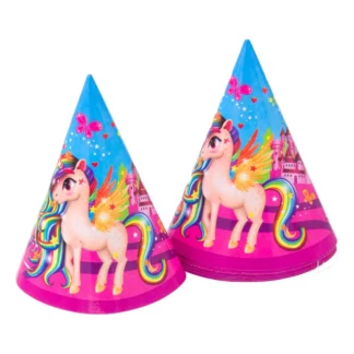 Set 6 coifuri Unicorn