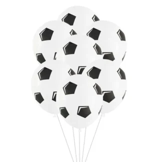 Set 10 baloane latex Minge Fotbal 30cm