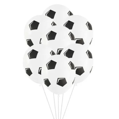 Set 10 baloane latex Minge Fotbal 30cm