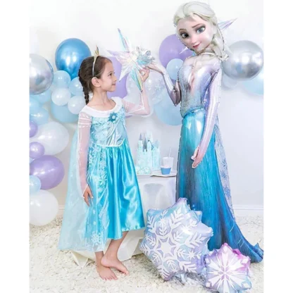 Balon folie figurina Airwalker Frozen, 144 cm - imagine 2