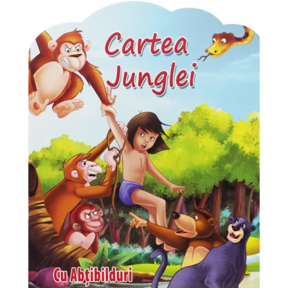Carte povesti Cartea Junglei cu Ab������ibilduri