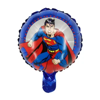 Balon folie rotund cu Superman, 20 cm