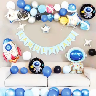Set aranjament baloane Space Party