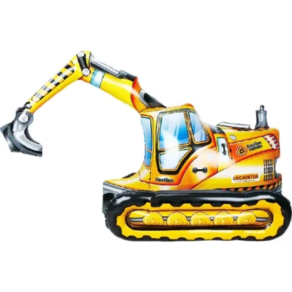 Balon folie figurina Excavator 3D, 96 cm