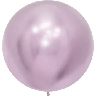 Balon latex Jumbo Lila Cromat, rotund, 90 cm, cod culoare #114