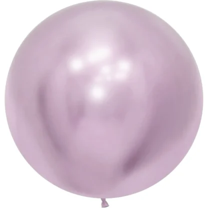 Balon latex Jumbo Lila Cromat, rotund, 90 cm, cod culoare #114