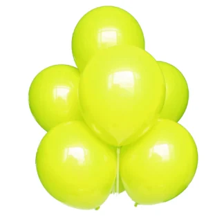 Set 10 baloane latex Fistic, 25 cm, cod culoare #048