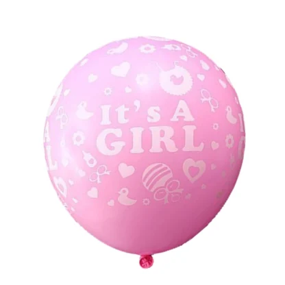 Balon latex It's a girl, 30 cm