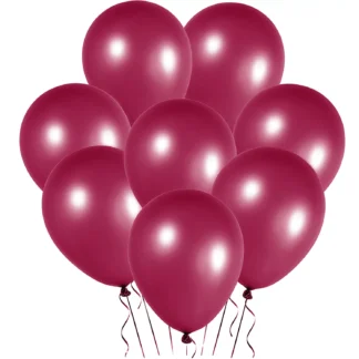 Set 10 baloane latex, Grena-Maroniu, perlate, de 30 cm, cod culoare #088