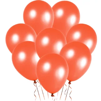 Set 10 baloane latex, Caramiziu, perlate, de 30 cm, cod culoare #094