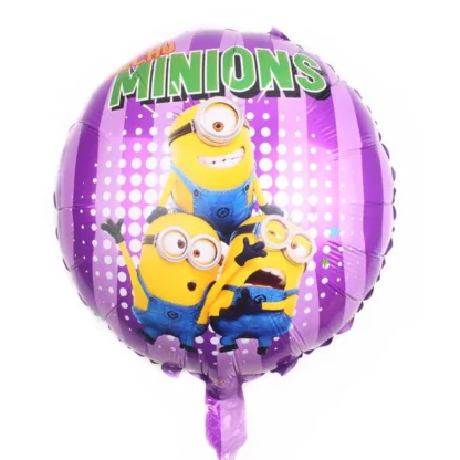 Baloane Minions, rotunde, 45 cm - imagine 3