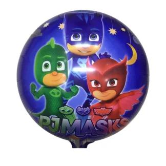 Balon Eroi in Pijamale, rotund, 45 cm