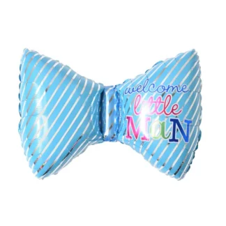 Balon in forma de fundita Little Man, 73 cm, albastru