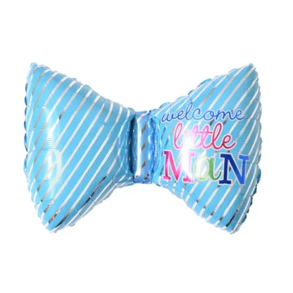 Balon in forma de fundita Little Man, 73 cm, albastru
