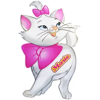 Sticker pisicuta Marie, 20x30 cm