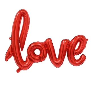 Baloane Love, multiple culori 100x60 cm