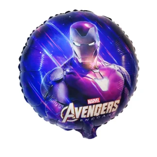 Balon IronMan, rotund, 45 cm