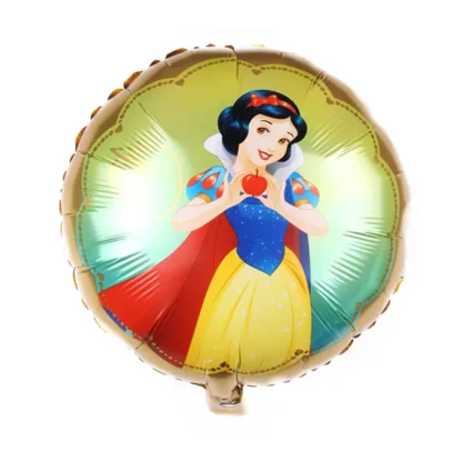 Balon personaje Alba ca Zapada, rotund, 45 cm