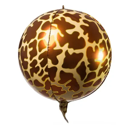Balon animal print, sfera, 56 cm - imagine 3