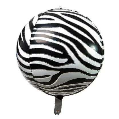 Balon animal print, sfera, 56 cm - imagine 5