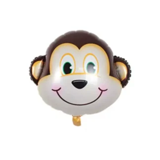 Balon figurina cap Maimutica, 60 x 45 cm