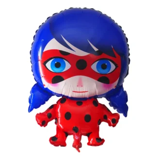 Balon figurina supereroina Buburuza, 48 cm