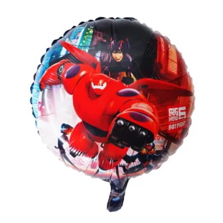 Balon personaje Big Hero 6 (Baymax rocket fist), rotund, 45 cm